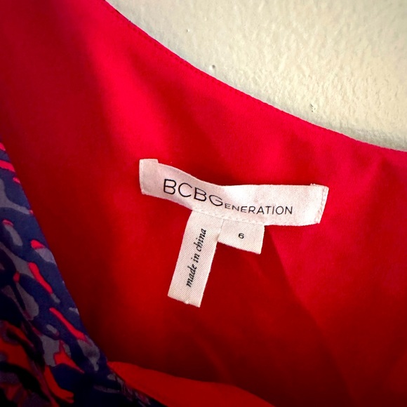 BCBG One Shoulder cocktail party mini dress - Picture 3 of 7